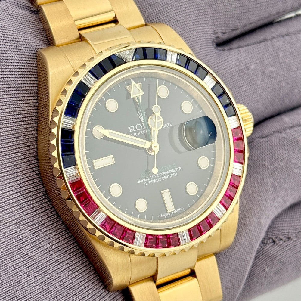 Rolex Gmt-Master Ii 116748Saru Yellow Gold
