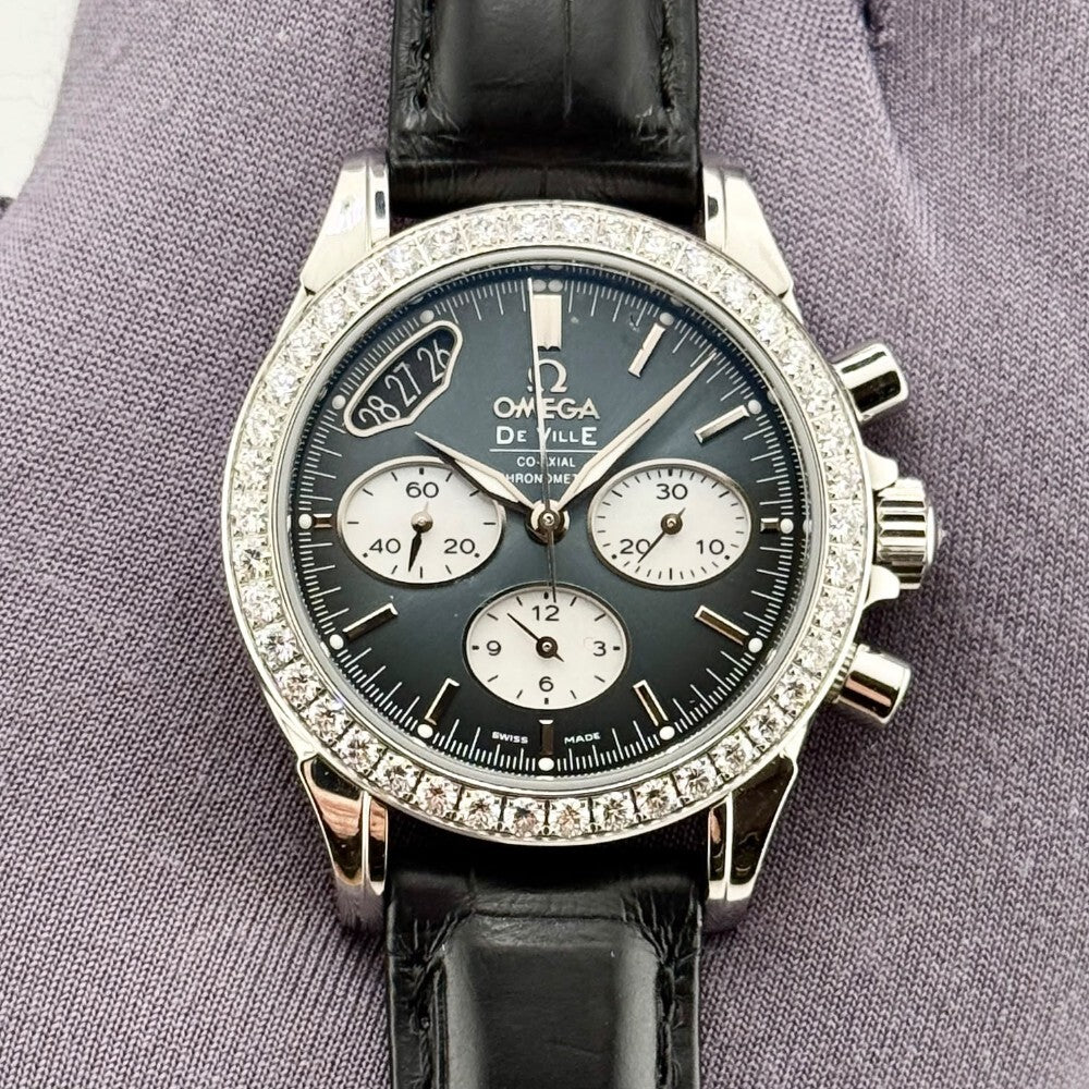 Omega De Ville Co-Axial Chronograph 35 422.18.35.50.06.001 Stainless Steel