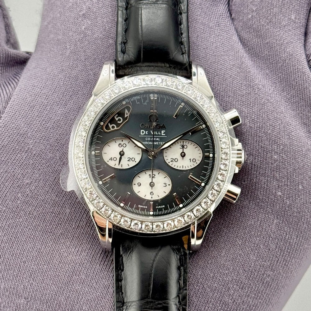 Omega De Ville Co-Axial Chronograph 35 422.18.35.50.06.001 Stainless Steel
