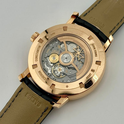 Vacheron Constantin Traditionnelle Complete Calendar Openface 4020T/000R-B654 Rose Gold