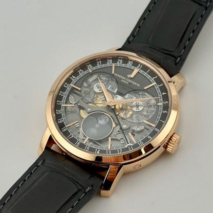 Vacheron Constantin Traditionnelle Complete Calendar Openface 4020T/000R-B654 Rose Gold