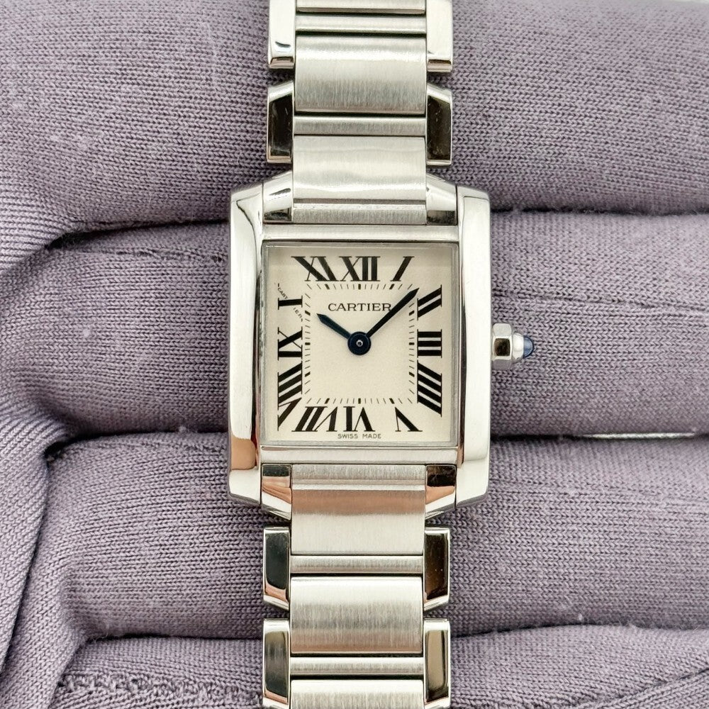 Cartier Tank Francaise W51008Q3 - 2384 Stainless Steel