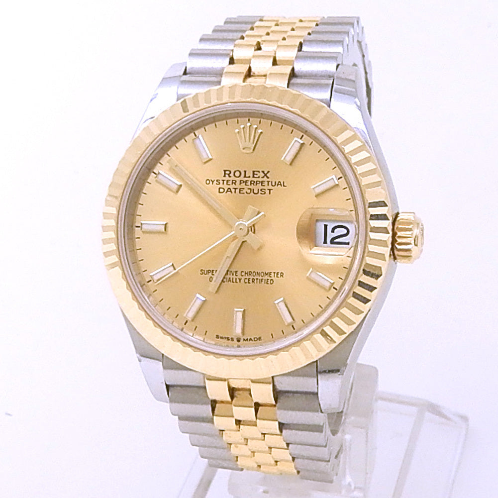 Rolex Datejust 31 Stainless Steel & Yellow Gold