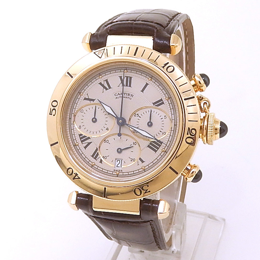 Cartier Pasha Chronograph LEATHER