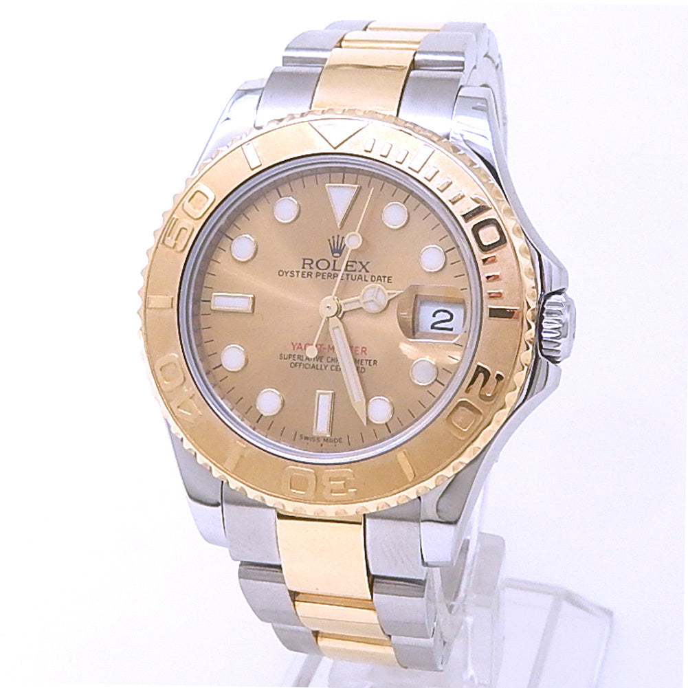 Rolex Yacht-Master Midsize Stainless Steel & Yellow Gold