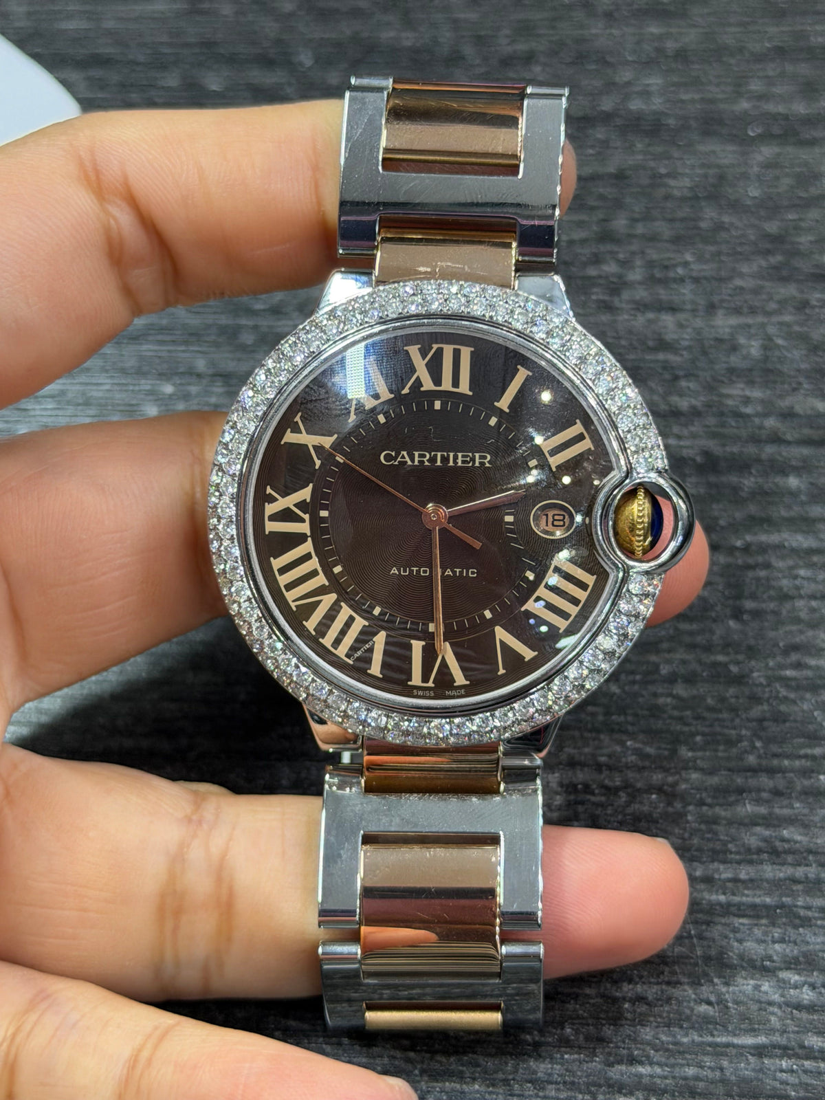 Cartier Ballon Bleu Stainless Steel Watch