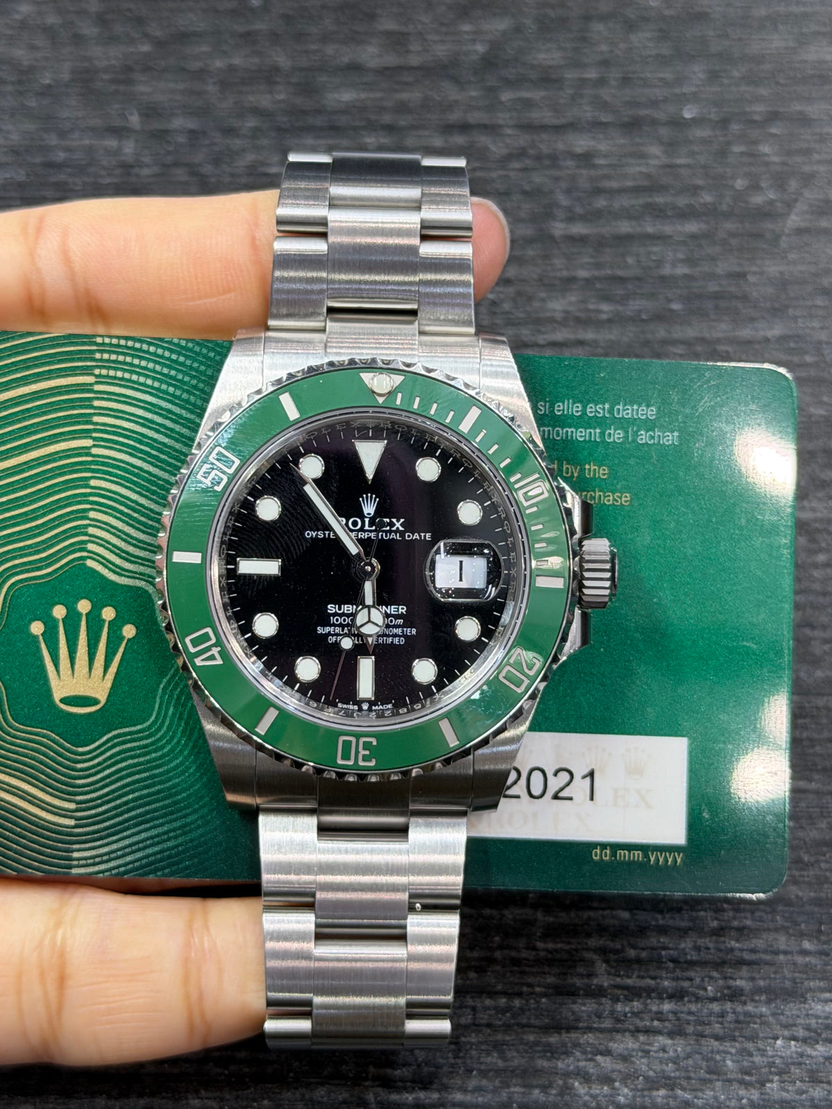 Rolex Submariner Stainless Steel Watch