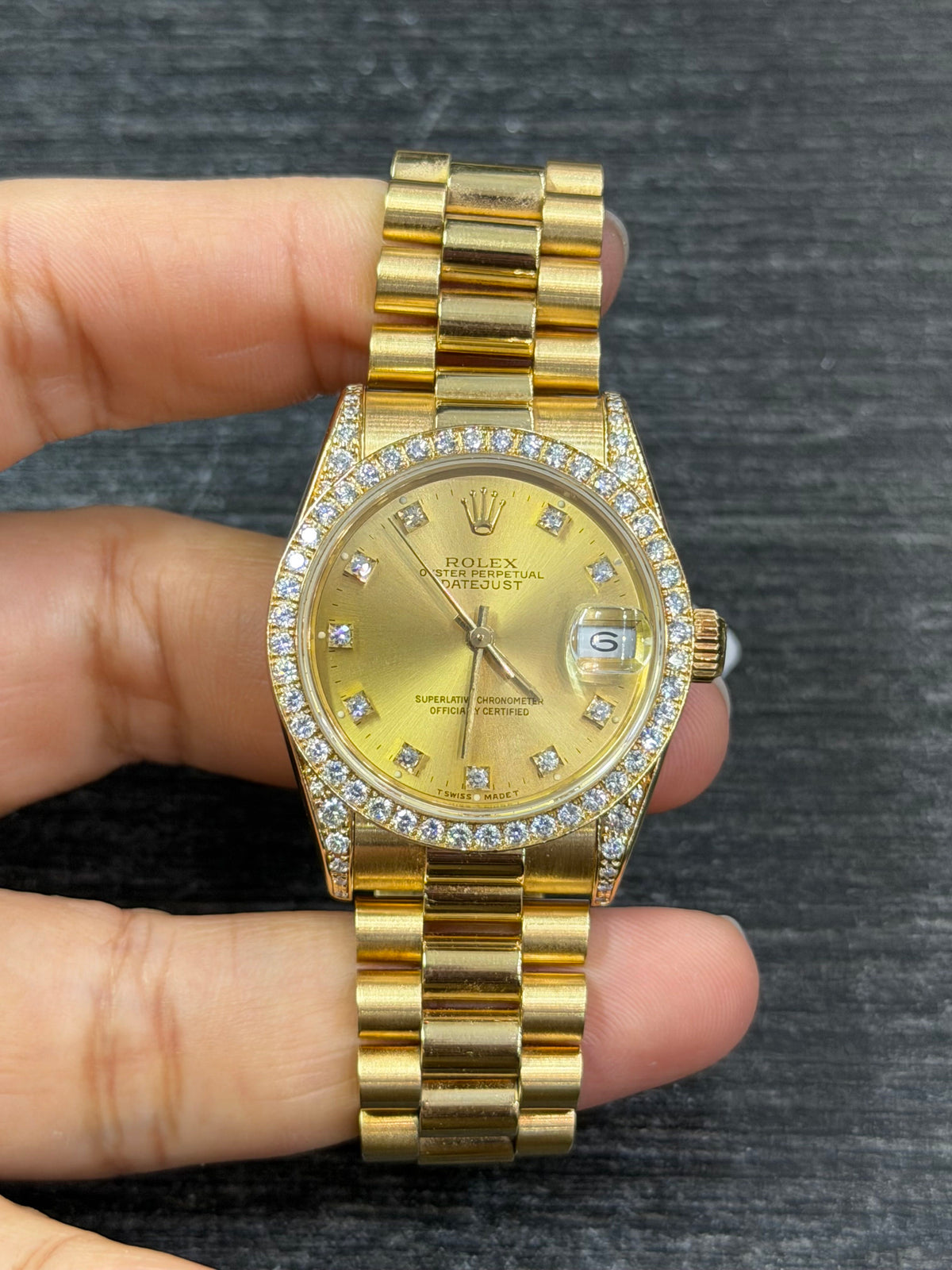 Rolex 31 President Gold Watch