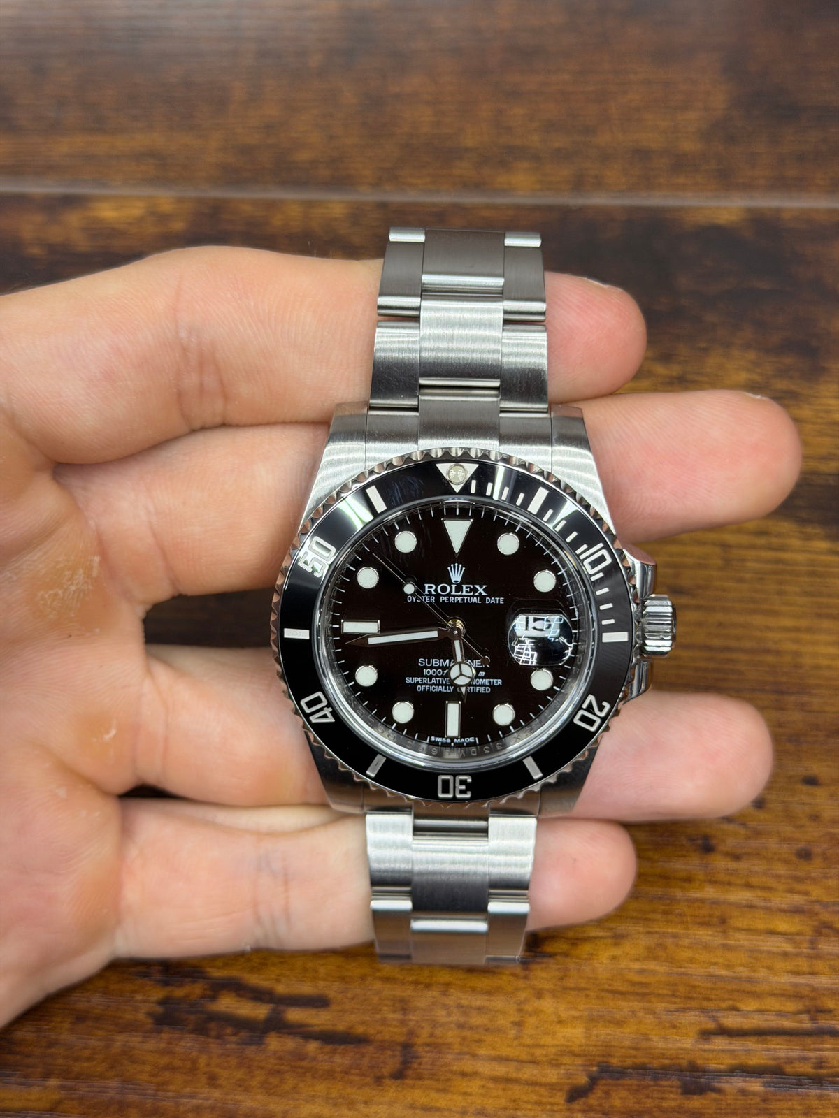 Rolex Submariner Stainless Steel Watch