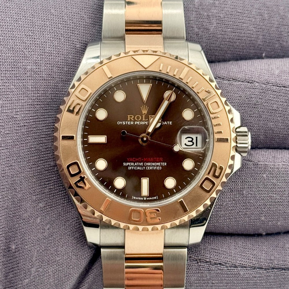 Rolex Yacht-Master Midsize 268621 Steel And Rose Gold