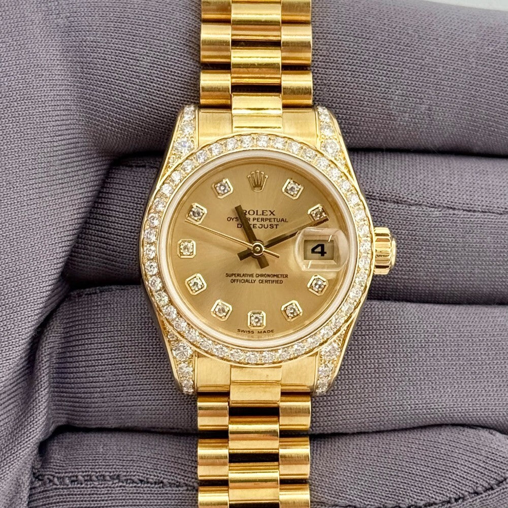 Rolex Datejust Lady President 179158 Yellow Gold
