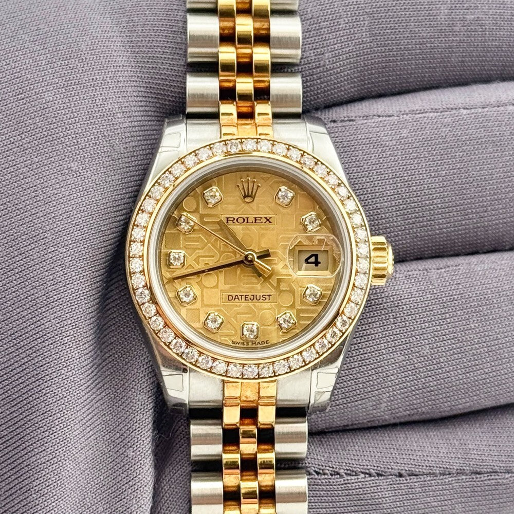 Rolex Datejust Lady 26Mm 179383 Steel And Yellow Gold