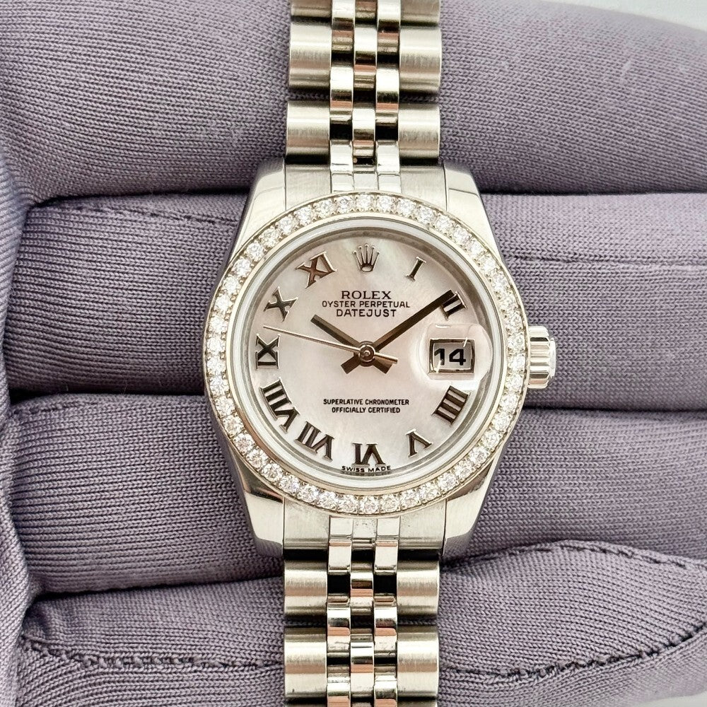 Rolex Datejust Lady 26Mm 179384 Steel And White Gold