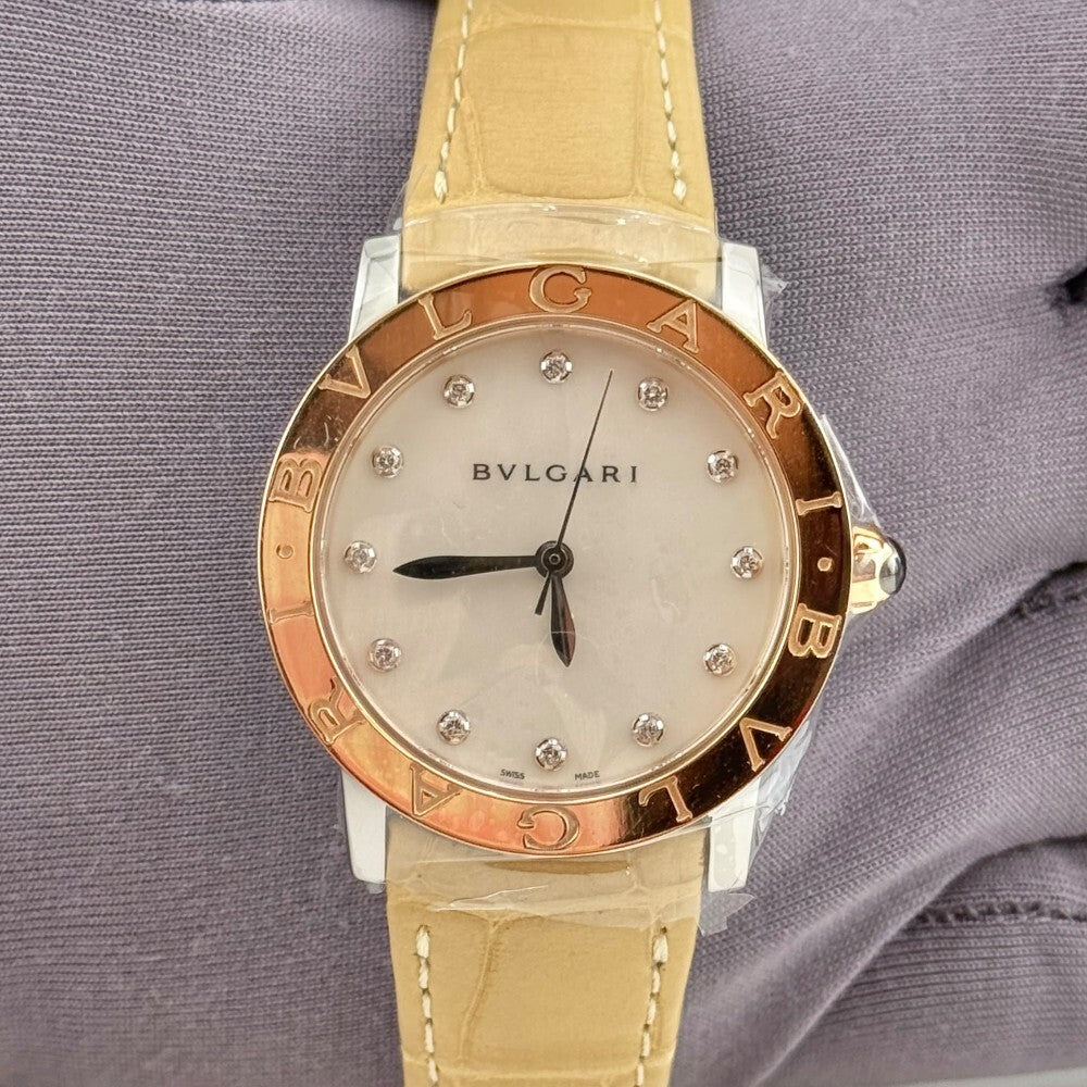 Bvlgari Bvlgari Bvlgari 101893 Steel And Rose Gold