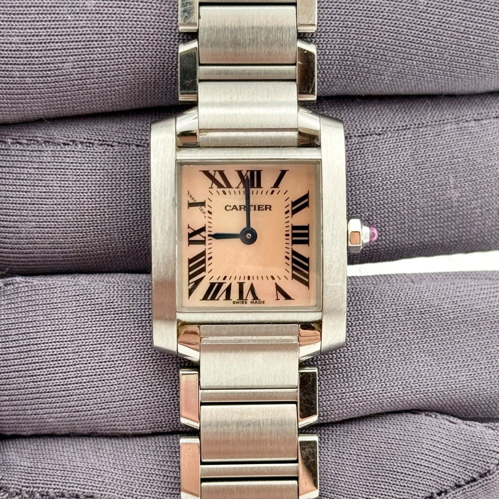 Cartier Tank Francaise W51028Q3-2384 Stainless Steel