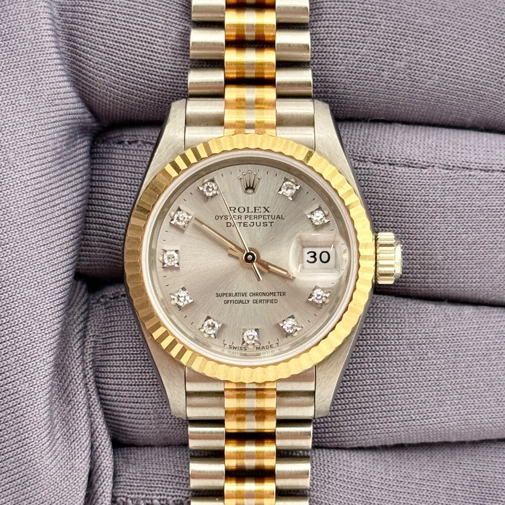 Rolex Datejust Lady President 69179B Tri-Color Gold