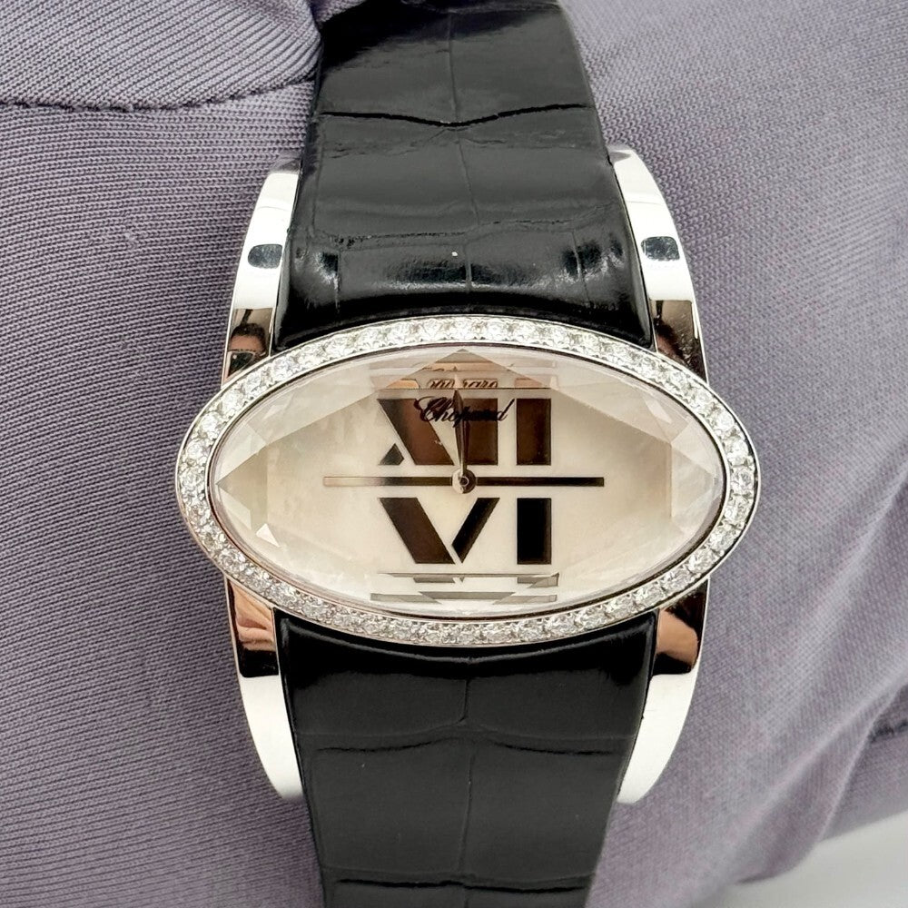 Chopard Happy Oval 139018-1007 White Gold