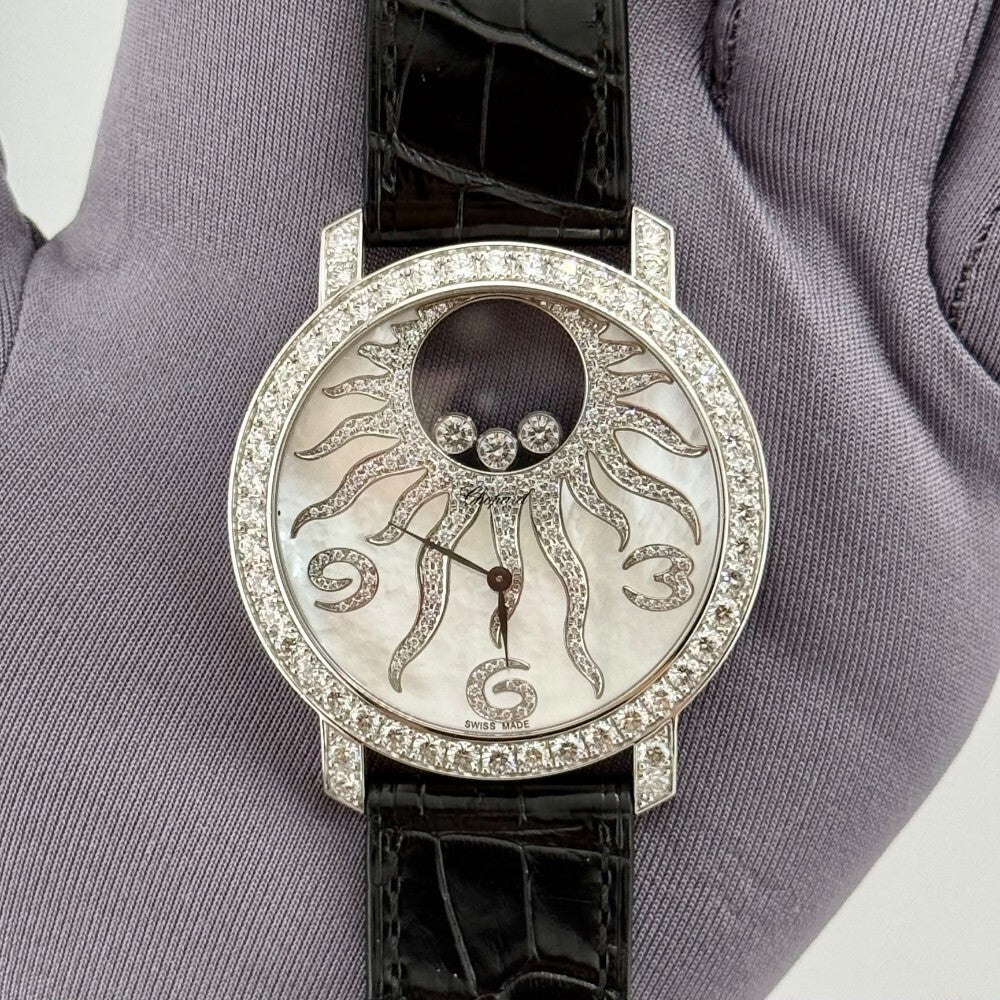 Chopard Happy Sun 40 207470-1001 White Gold