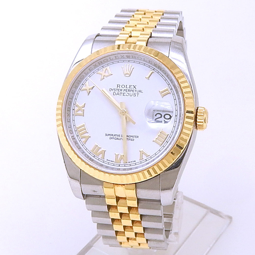 Rolex Datejust 36 Stainless Steel & Yellow Gold