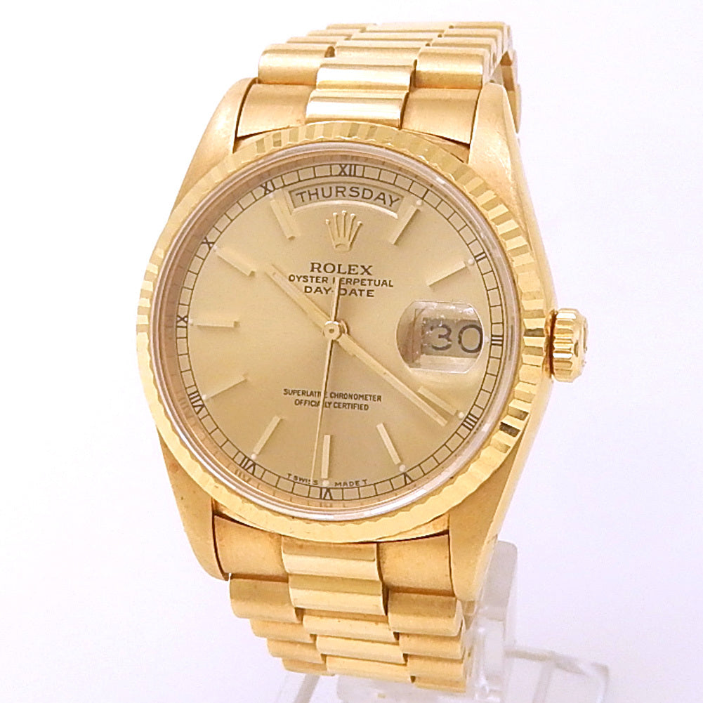 Rolex Day Date 36 Yellow Gold