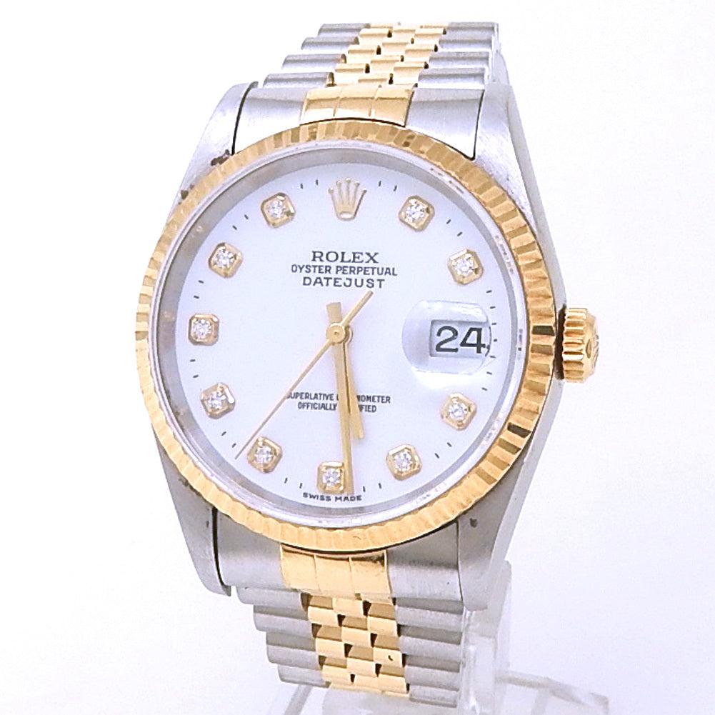 Rolex Datejust 36 Stainless Steel & Yellow Gold