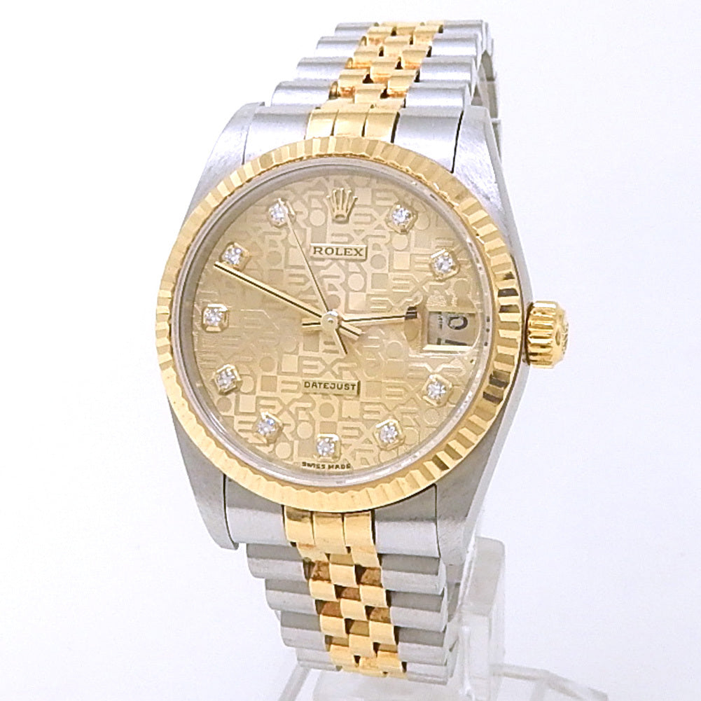 Rolex Datejust 31 Stainless Steel & Yellow Gold