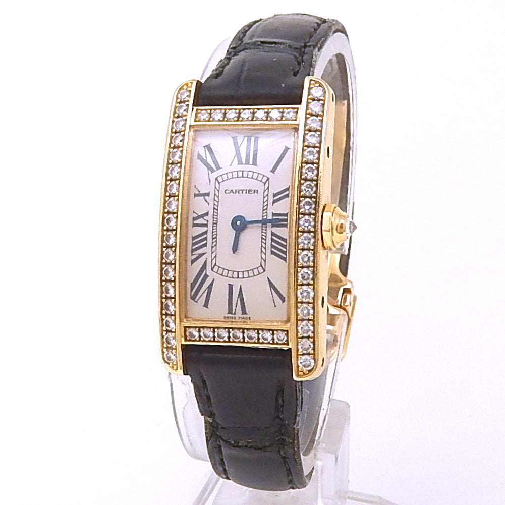 Cartier Tank Americaine LEATHER