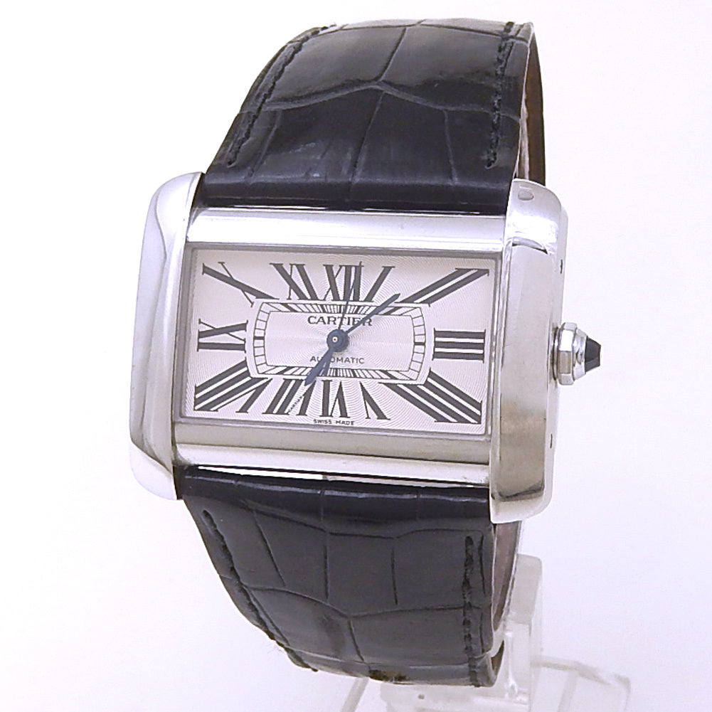Cartier Tank Divan LEATHER