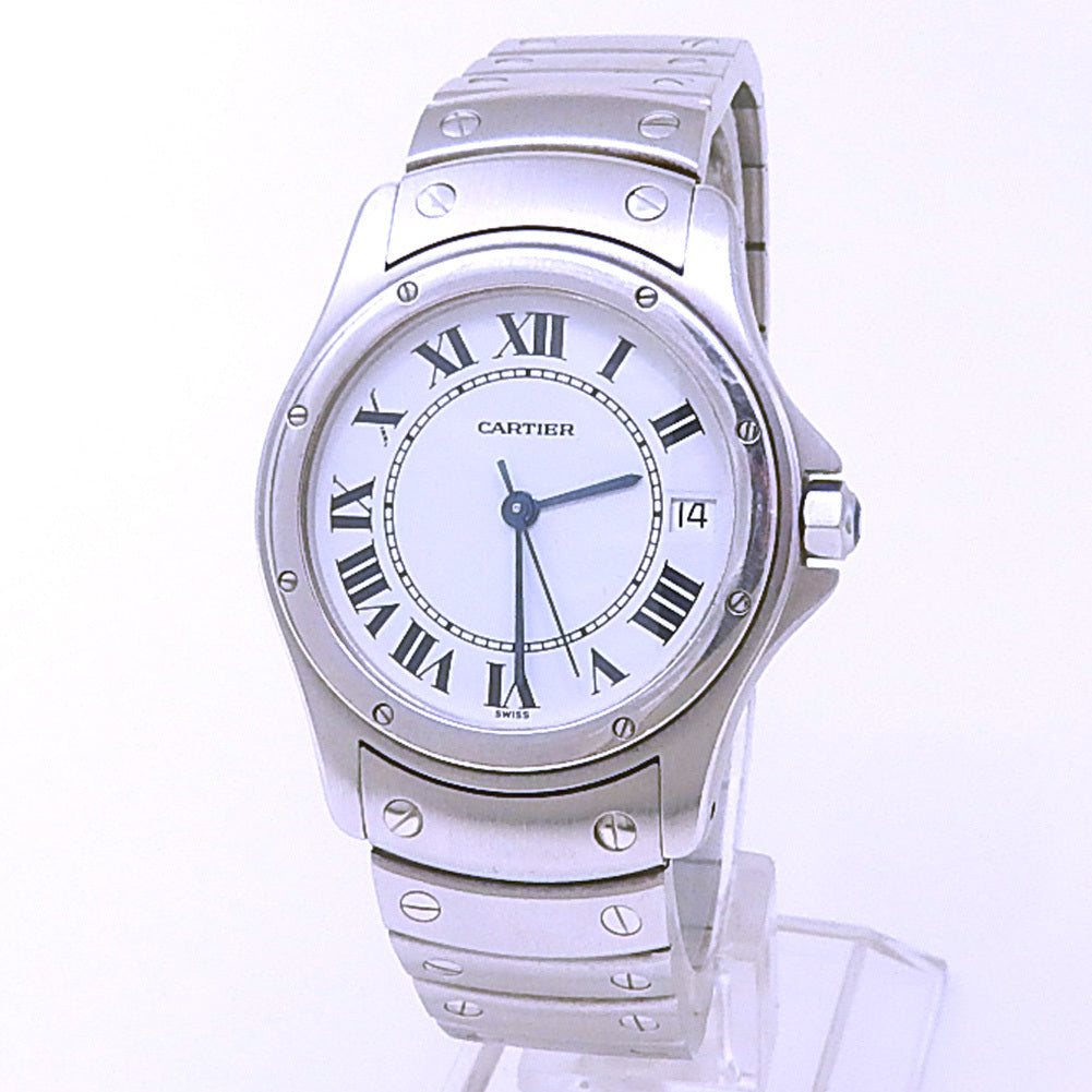 Cartier Santos Ronde Stainless Steel