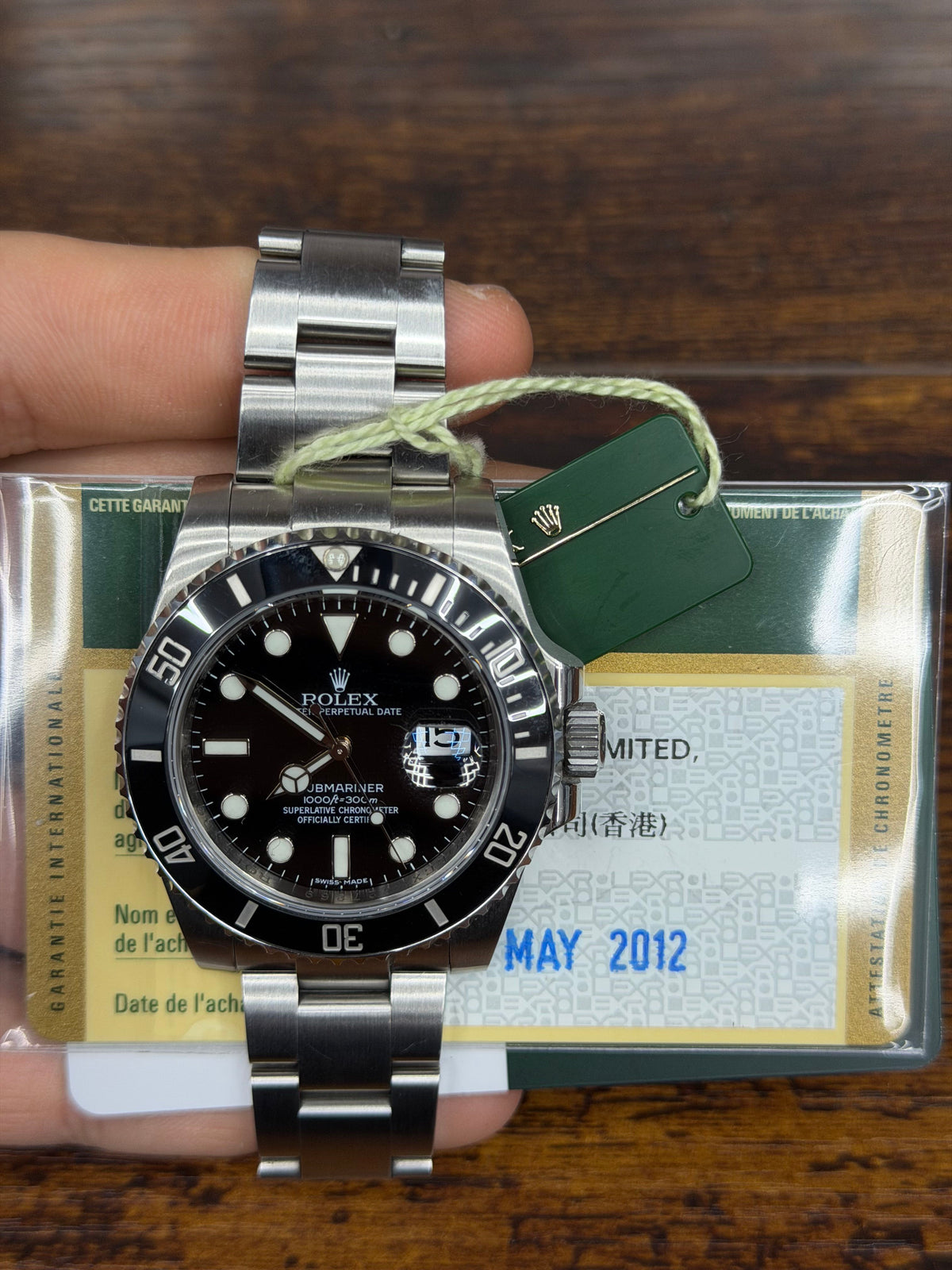 Rolex Submariner Stainless Steel Watch