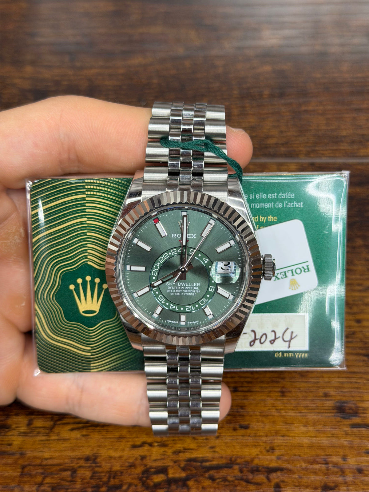 Rolex Skydweller Oystersteel & White Gold Watch