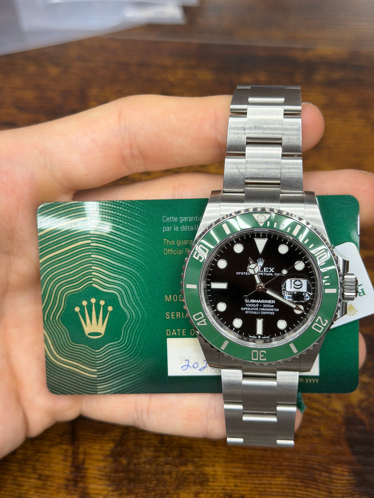 Rolex Submariner Stainless Steel Watch