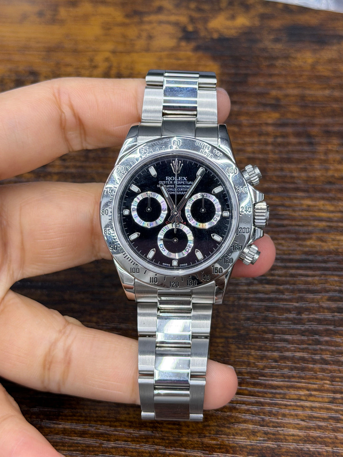 Rolex Daytona Stainless Steel Watch