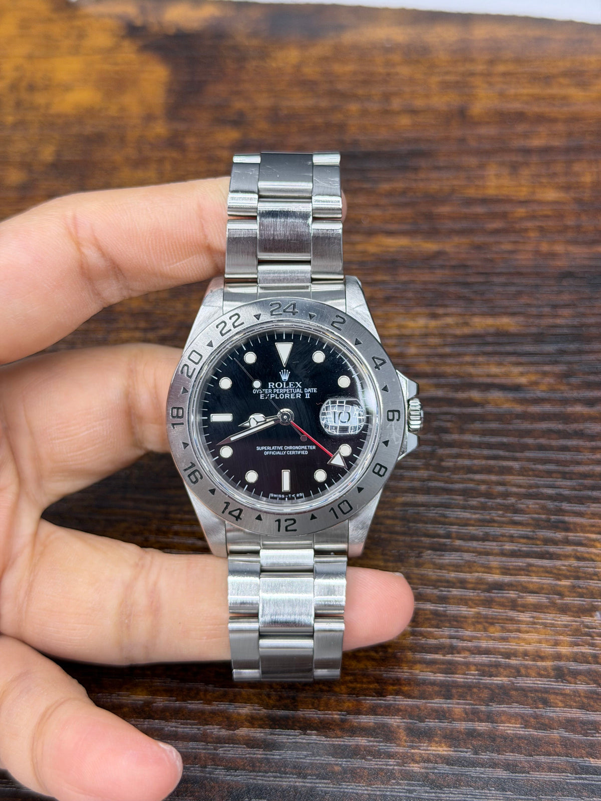 Rolex Explorer Ii Stainless Steel Watch