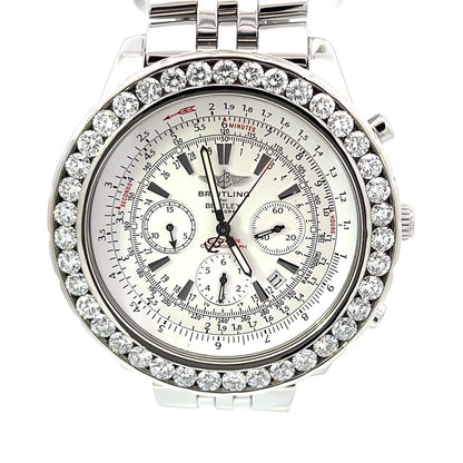 Mens Breitling Bentley Motors Automatic Diamond Watch