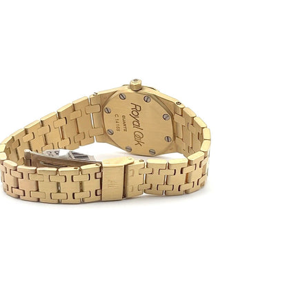 Womens Audemars Piguet Royal Oak Lady 18K Gold Diamonds