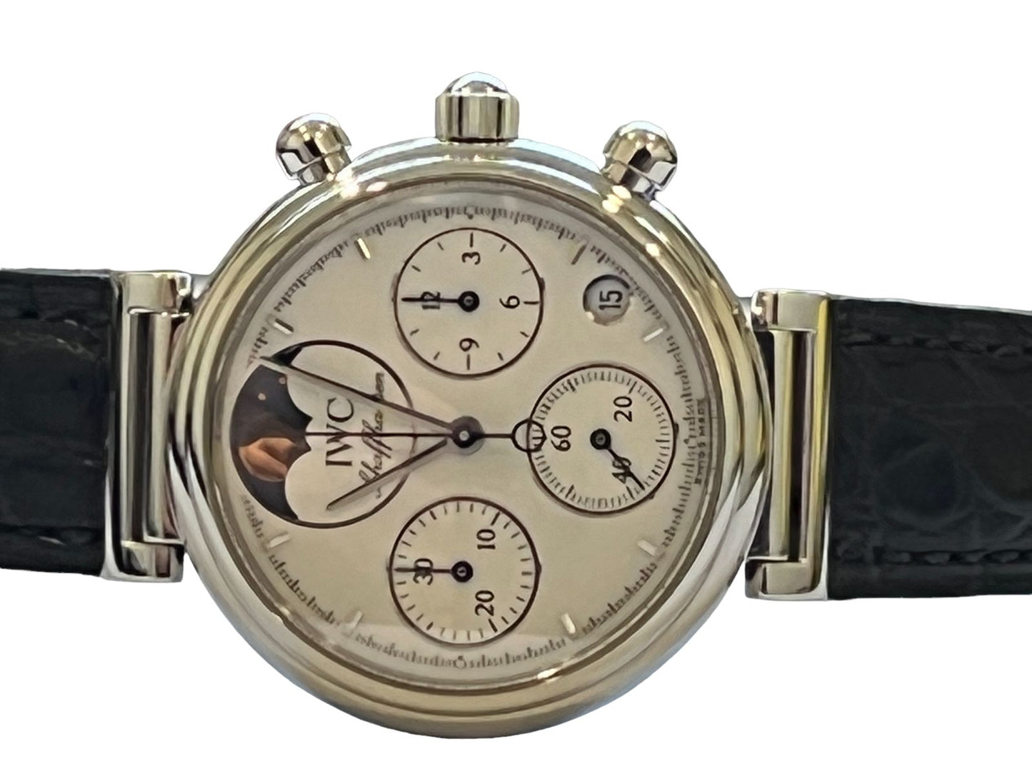 Womens IWC Da Vinci Moonphase Chronograph