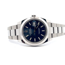 New Mens Rolex Datejust 41 Stainless Steel Automatic 126300 Rare Wave Dial 2023