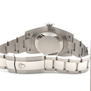 New Mens Rolex Datejust 41 Stainless Steel Automatic 126300 Rare Wave Dial 2023