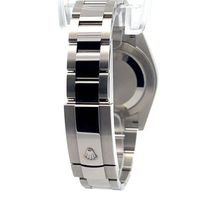 New Mens Rolex Datejust 41 Stainless Steel Automatic 126300 Rare Wave Dial 2023