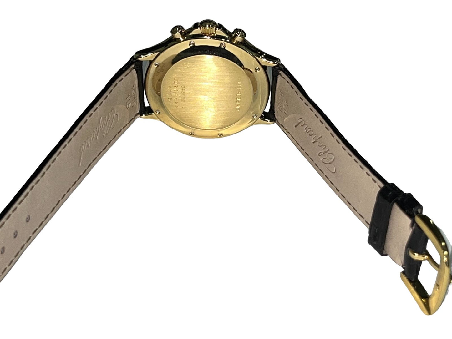 Mens Chopard Mille Miglia 18K Gold Chronograph