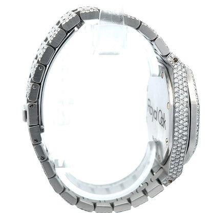 Mens Audemars Piguet Royal Oak Chrono Diamonds - FREE WORLD SHIP - JEWELRY STORE