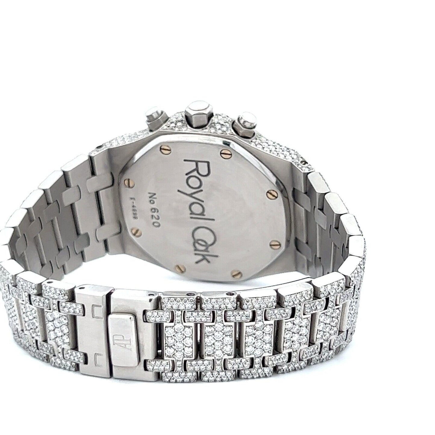 Mens Audemars Piguet Royal Oak Chrono Diamonds - FREE WORLD SHIP - JEWELRY STORE