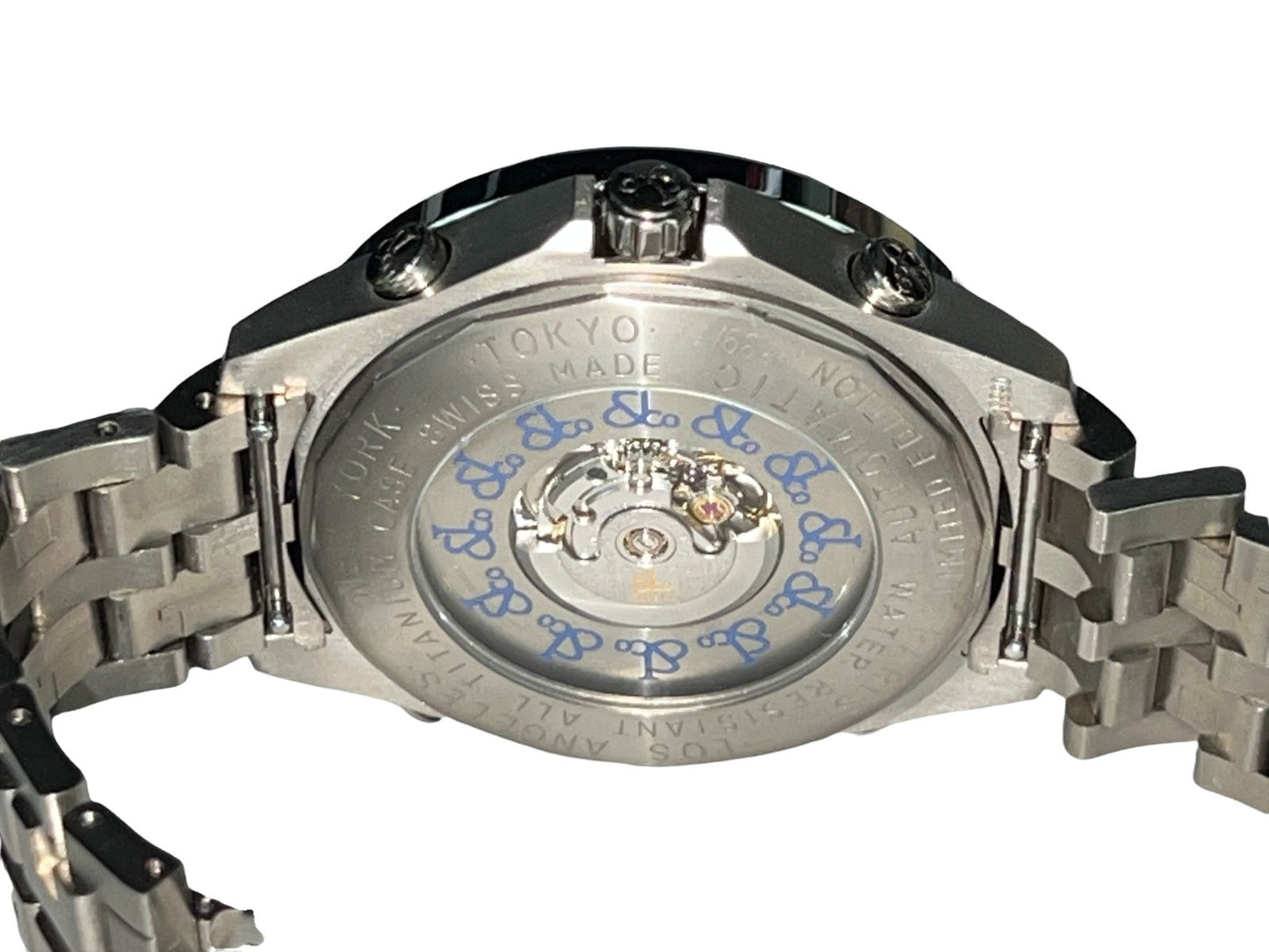 Mens Jacob & Co. 5 Five Time Zone Automatic Titanium Diamonds