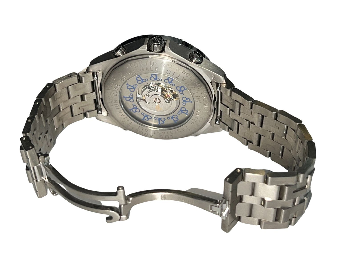 Mens Jacob & Co. 5 Five Time Zone Automatic Titanium Diamonds