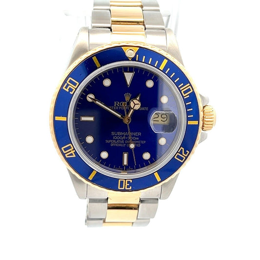 Mens Rolex Submariner 18K Gold - FREE WORLD-WIDE SHIPPING-WE ARE A JEWELRY STORE