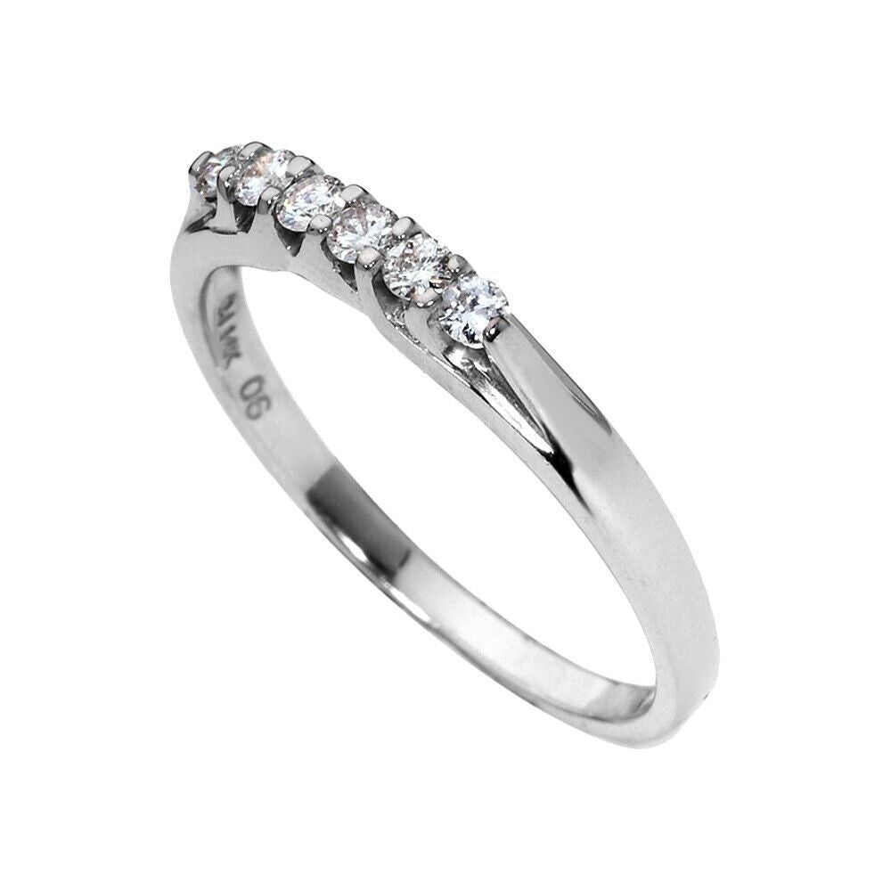 14K White Gold Diamond Wedding and Engagement Ring Set Bride Jewelry