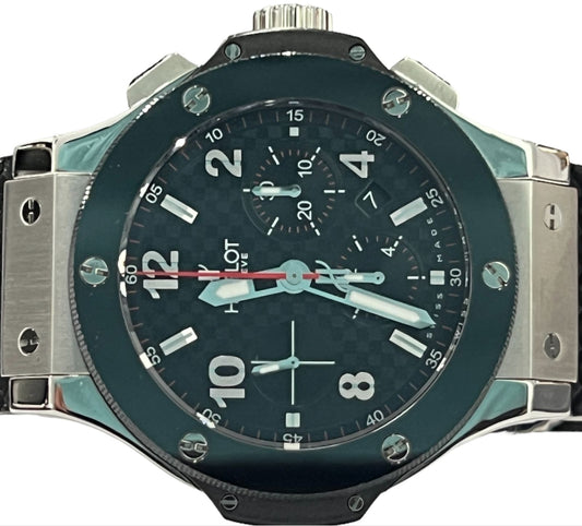 Mens Hublot Big Bang Steel Chrono Chronograph 301.SB.131.RX