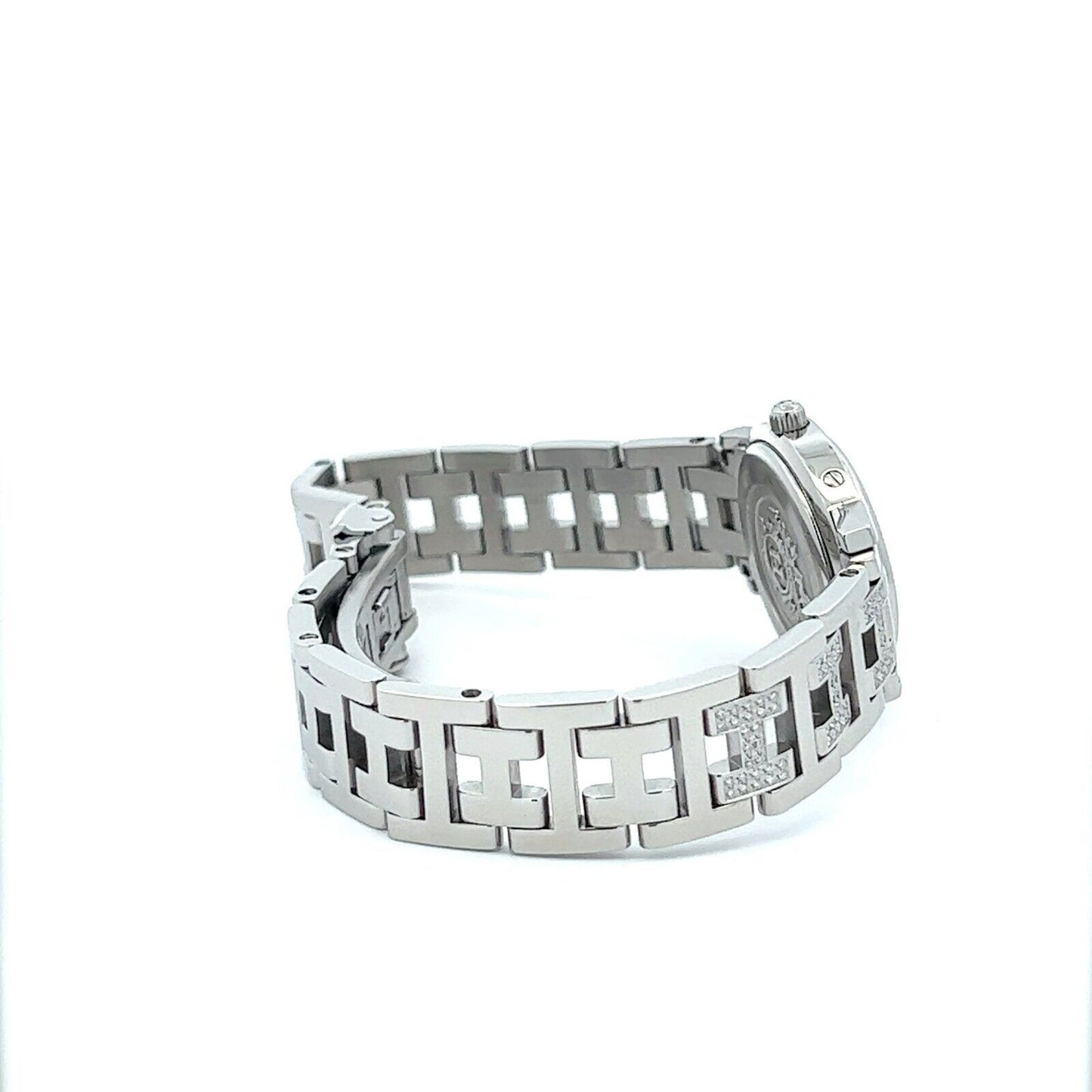 Womens Hermès Clipper Diamond Watch