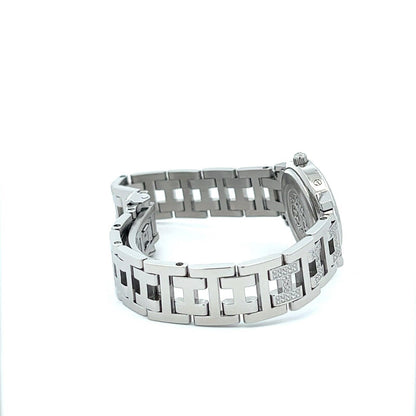 Womens Hermès Clipper Diamond Watch